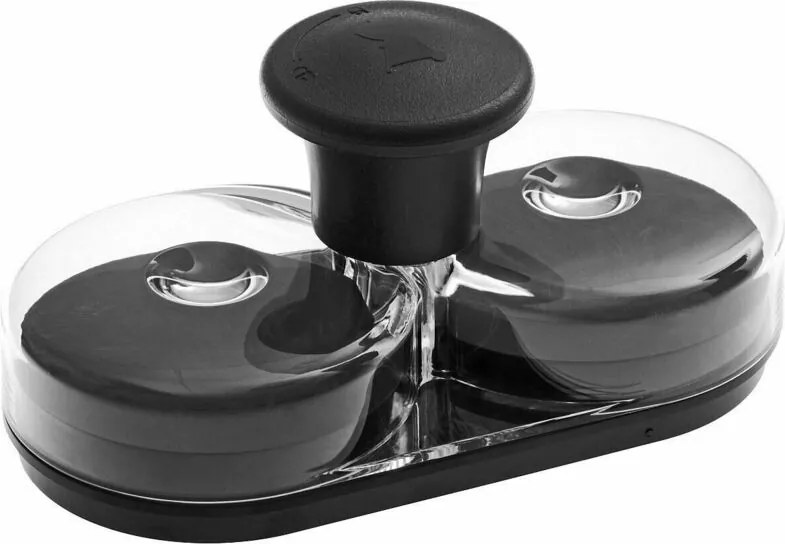 Pressa per mini hamburger Weber 6485 Accessori Barbecue Cucina Doppio stampo