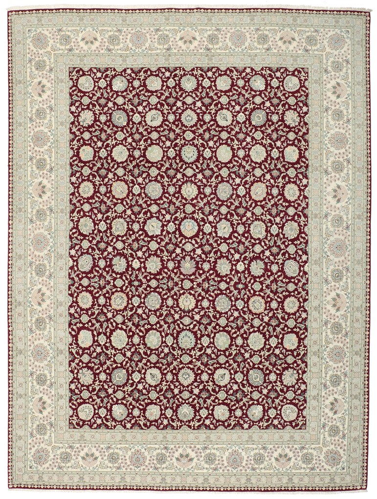 Tabriz Tappeto 300 x 400 (Iran) Annodato A Mano