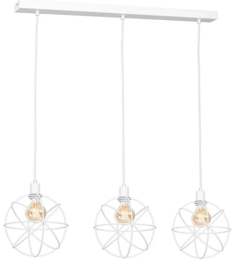 Lampadario a sospensione con filo GERID 3xE27/60W/230V