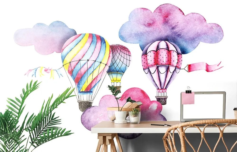 Carta da parati – Palloncini al vento