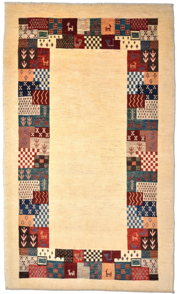 Loribaft Tappeto persiano 130x220 (Iran) Annodato A Mano