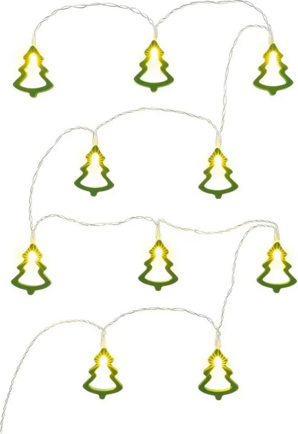 Retlux - Catena luminosa decorativa a LED 10xLED/2xAA 1,6 m bianco caldo