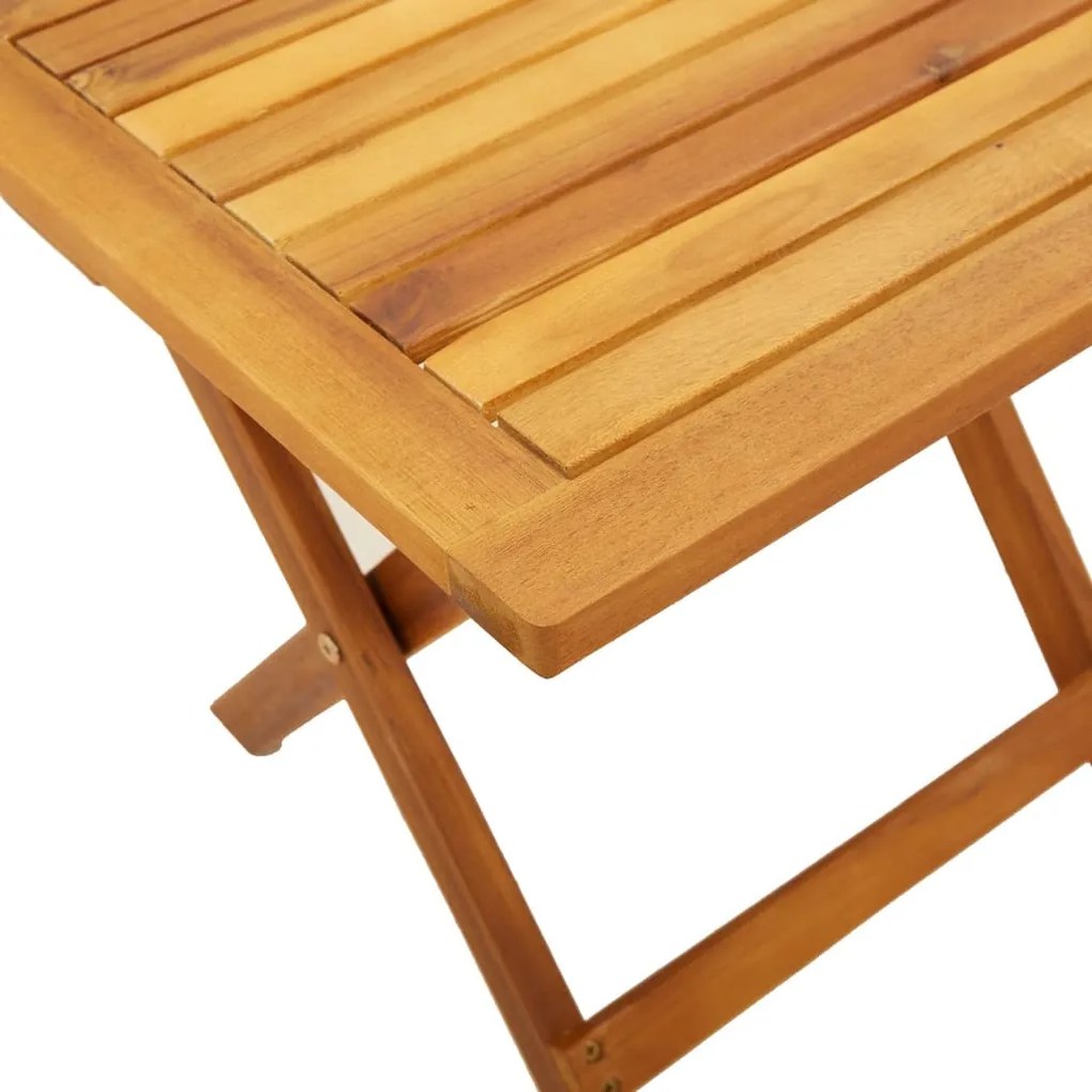 Lettino prendisole tavolino rosso legno massello acacia tessuto