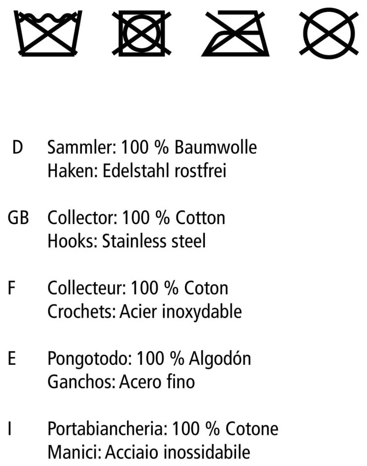 Cesto portabiancheria, 65 l - Wenko