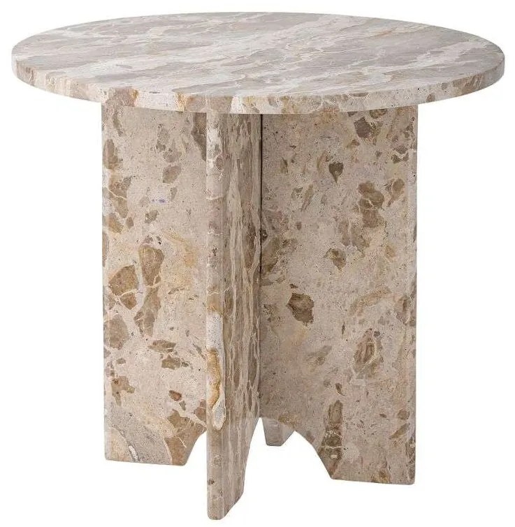 Bloomingville - Jasmia Tavolino Brown Marble Bloomingville