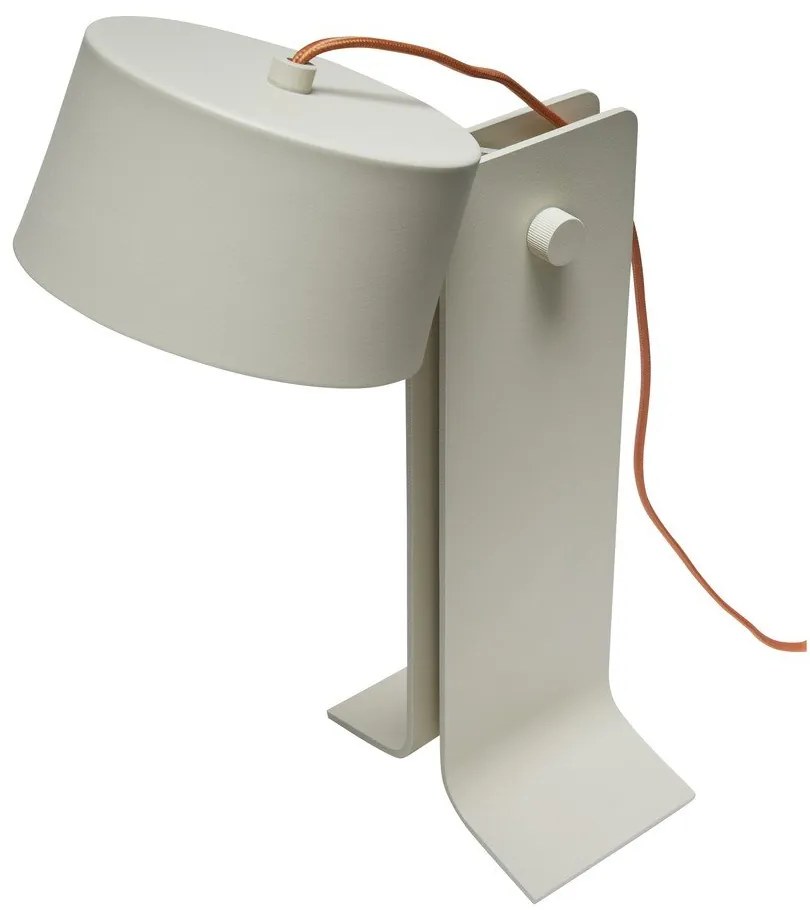 Lampada da tavolo beige (altezza 32 cm) Crea - Hübsch