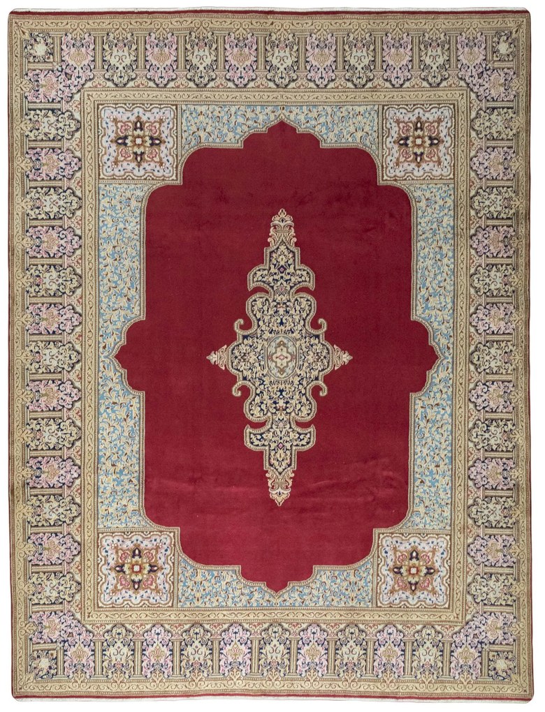 Kerman Tappeto persiano 280x370 Rosso (Iran) Annodato A Mano