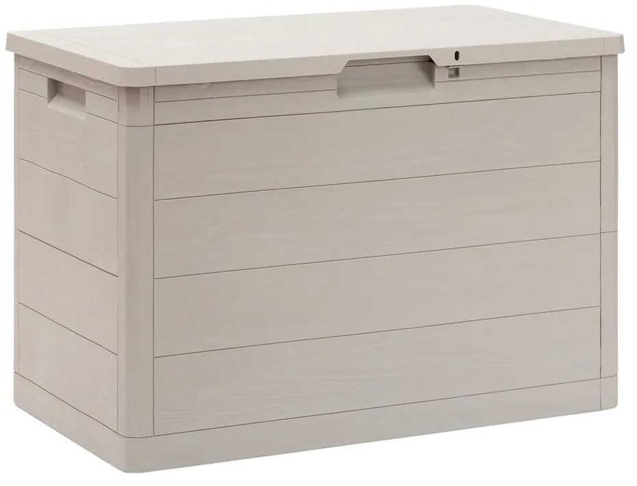 Contenitore da giardino grigio chiaro in plastica Woodys – Toomax