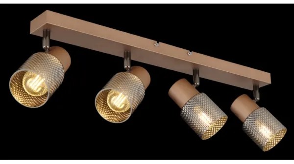 Globo 54314-4 - Faretto SATELLA 4xE14/40W/230V