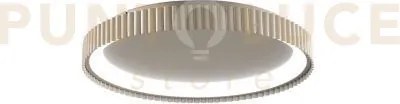 Plafoniera led nike oro in metallo 40w 5840lm cct 2700 e 3200 e 400...