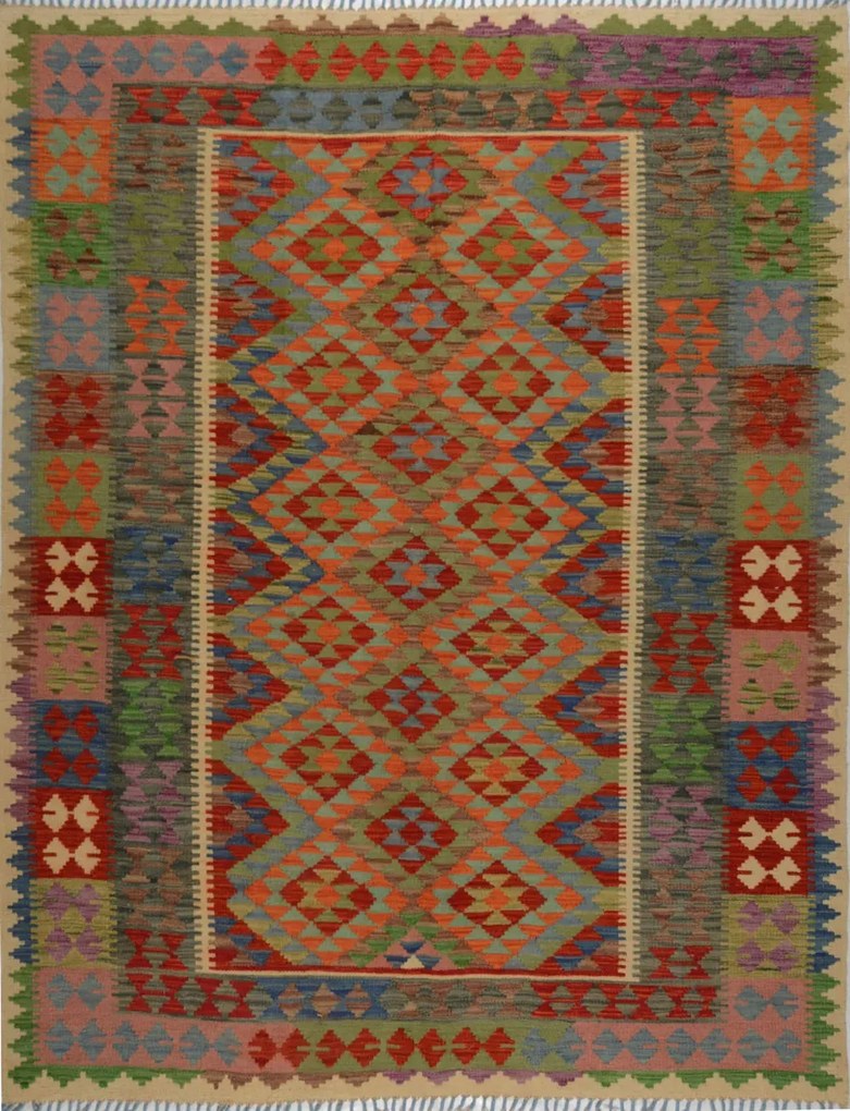 Kilim Tappeto orientale 190x240 (Afghanistan)