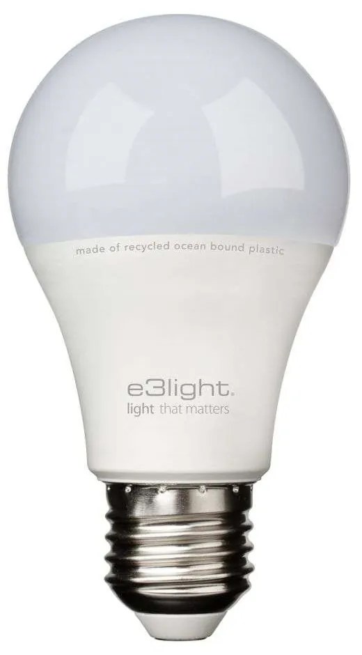 e3light - Lampadina LED 9W (806lm) Recycled Ocean Bound Plastic E27