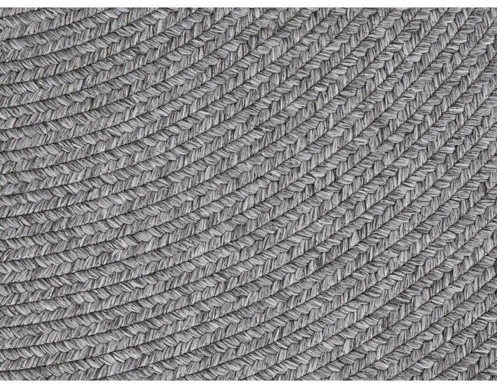 Tappeto grigio rotondo per esterni ø 150 cm - NORTHRUGS