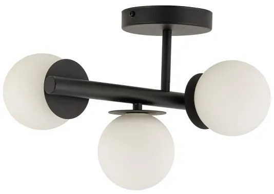 Lampadario a plafone AVOLA 3xG9/12W/230V nero