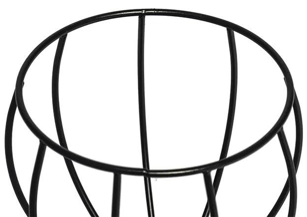 Plafoniera nera 63cm 3 luci orientabili - BOTU
