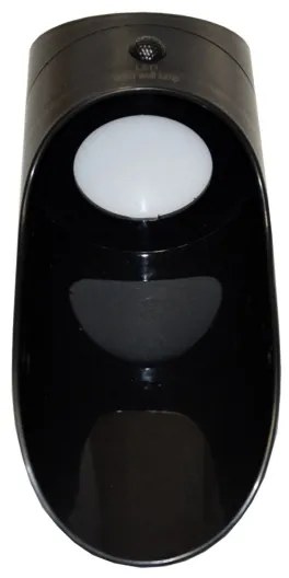 Applique a LED solare con sensore PALESA LED/1W/3,7V IP65 1800 mAh nero