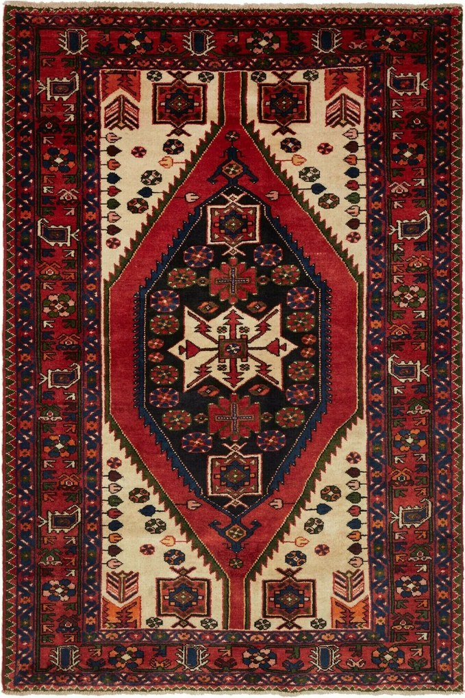 Hamedan Tappeto persiano 200x140 (Iran) Annodato A Mano