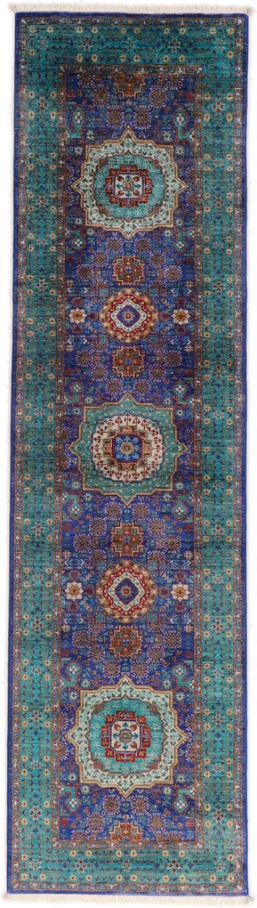 Mamluk Tappeto orientale 80 x 310 (Afghanistan) Annodato A Mano