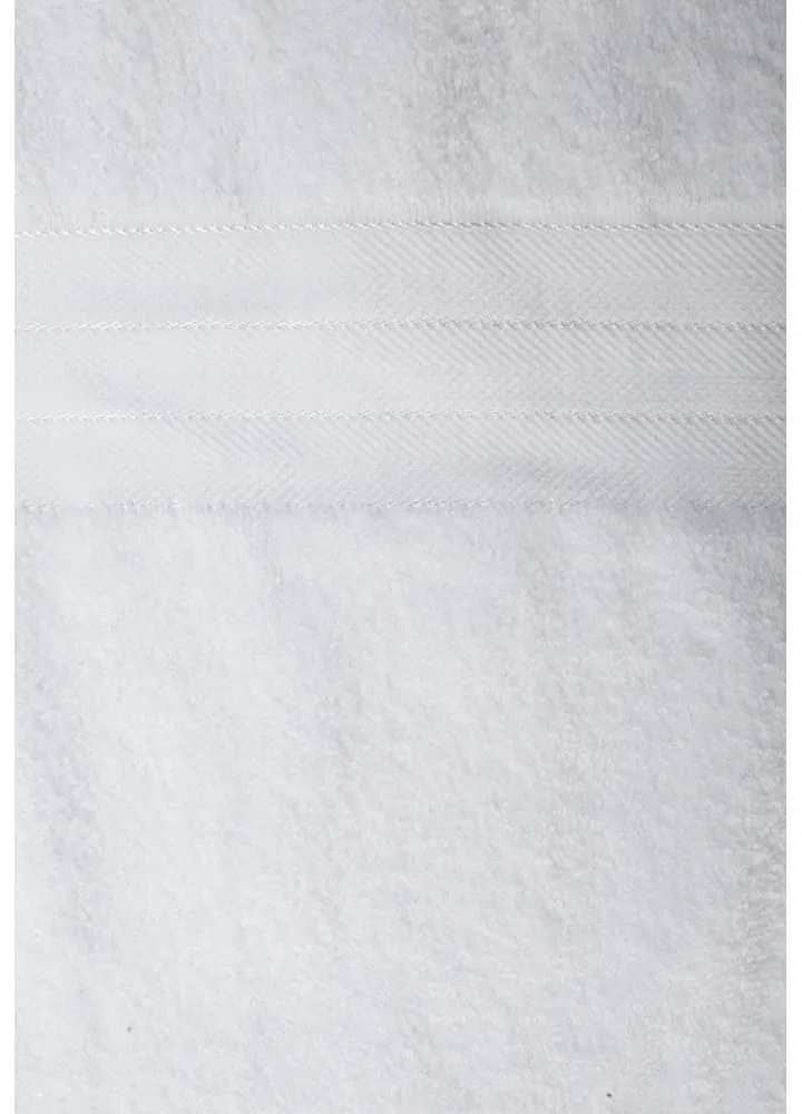 Asciugamani bianchi in spugna di cotone in set da 2 70x140 cm - Good Morning