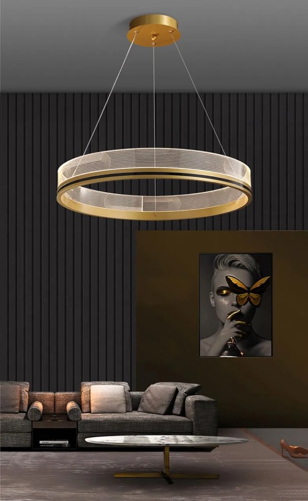 Lampada APP1190-CP Gold 60cm