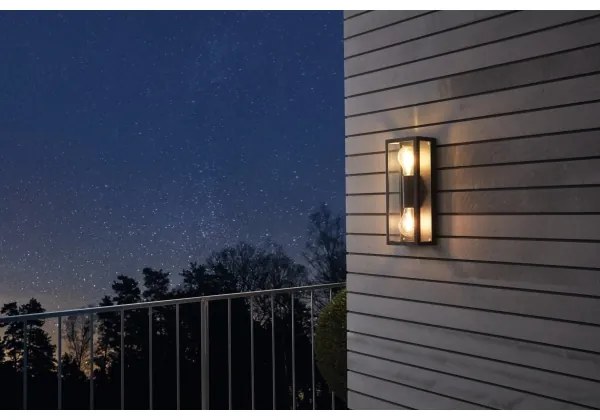 Eglo 98273 - Applique da esterno ALAMONTE 2xE27/60W/230V IP44