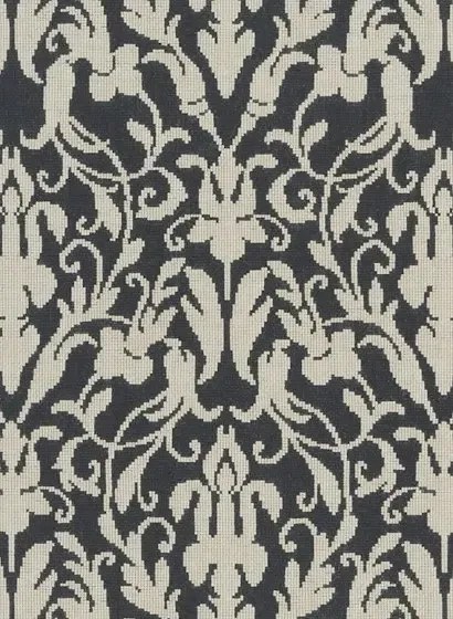 Ralph Lauren Carta da parati Speakeasy Damask - Black