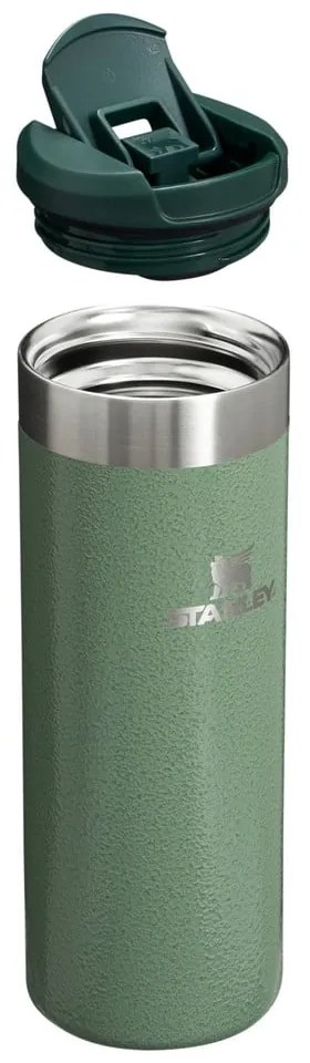 Tazza termica verde in acciaio inox 470 ml AeroLight™ Transit Hammer Tone Green – Stanley