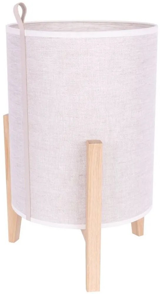 Spot-Light 72719174 - Lampada da tavolo CASIOPEA 1xE27/40W/230V rovere