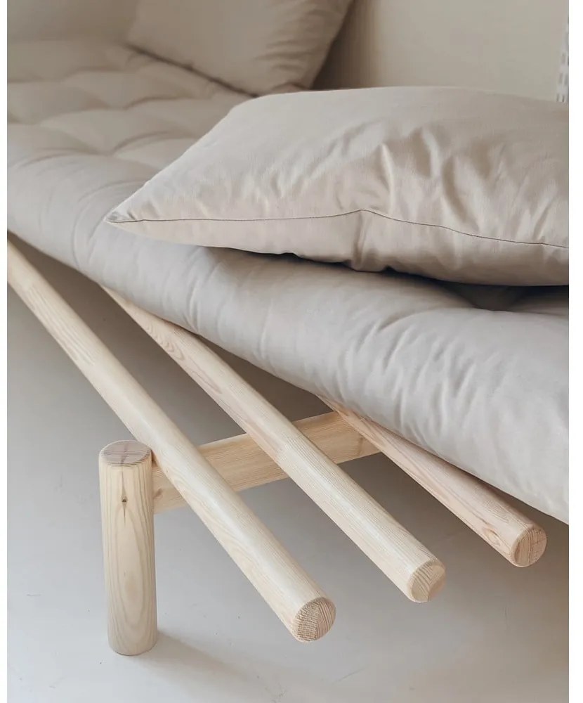 Divano marrone-beige 200 cm Pace - Karup Design