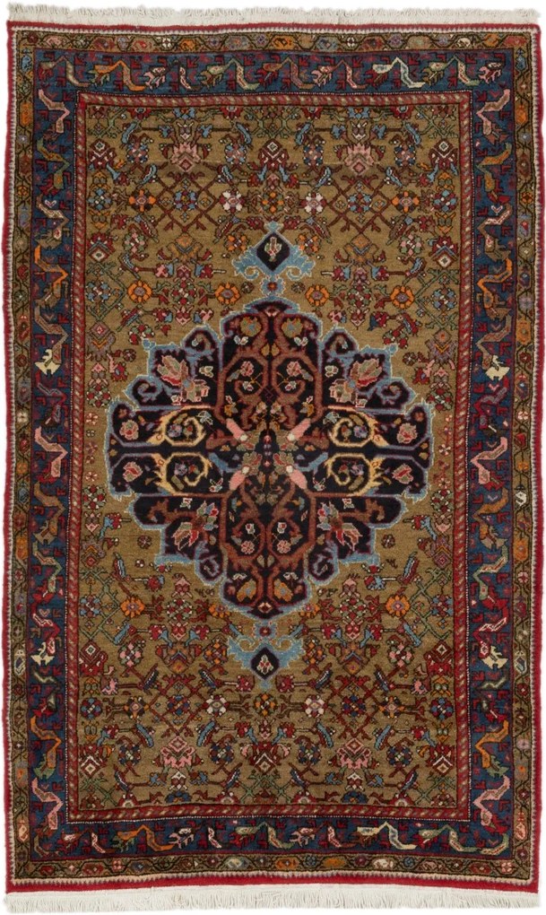 Sandjan Tappeto 200x130 (Iran) Annodato A Mano
