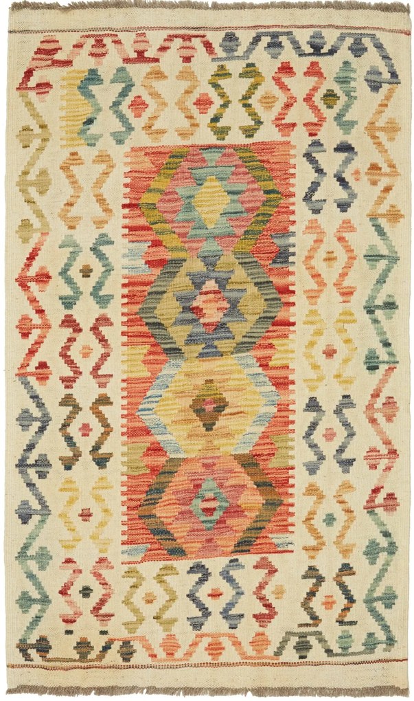 Kilim Tappeto 80x130 (Pakistan) Tessuto A Mano