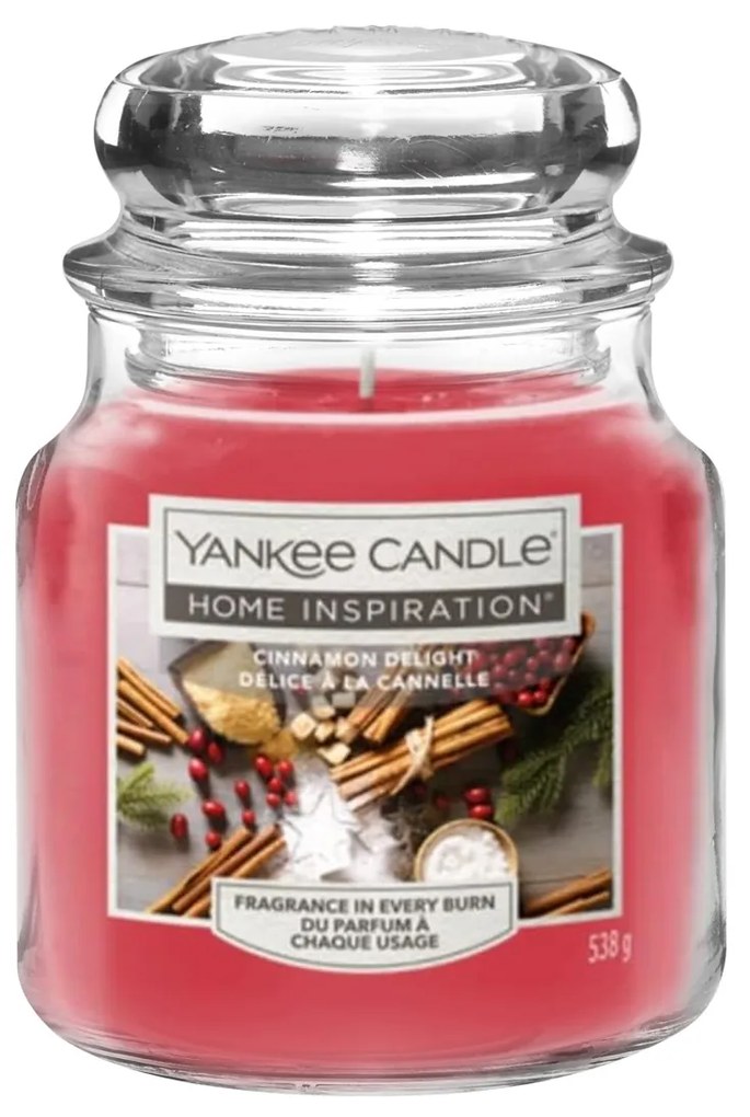 Cinnamon Delight, candela in giara piccola Yankee Candle