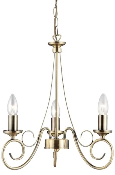 GLOBO 69003-3 - Lampadario a sospensione con catena TRUNCATUS 3xE14/40W/230V