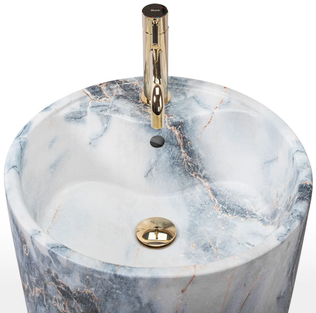Lavabo monolitico Rea Anya Granit matt