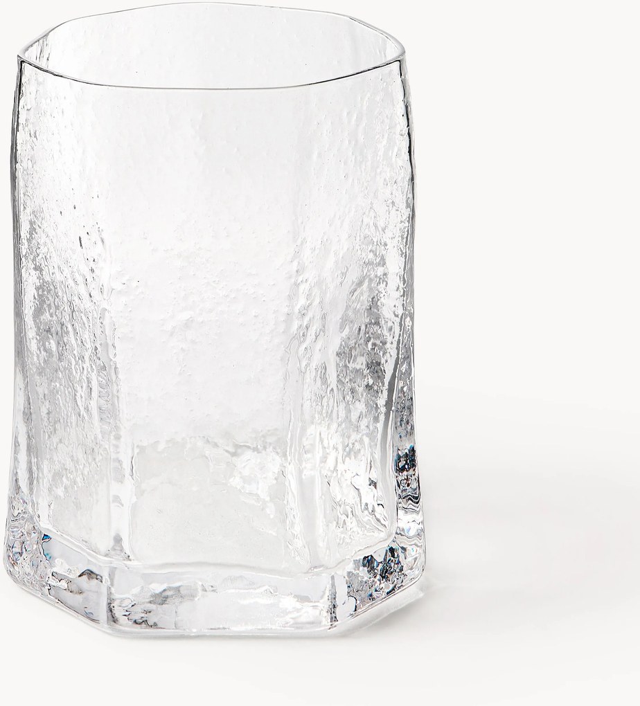 Set di 2 bicchieri in vetro soffiato Kiru