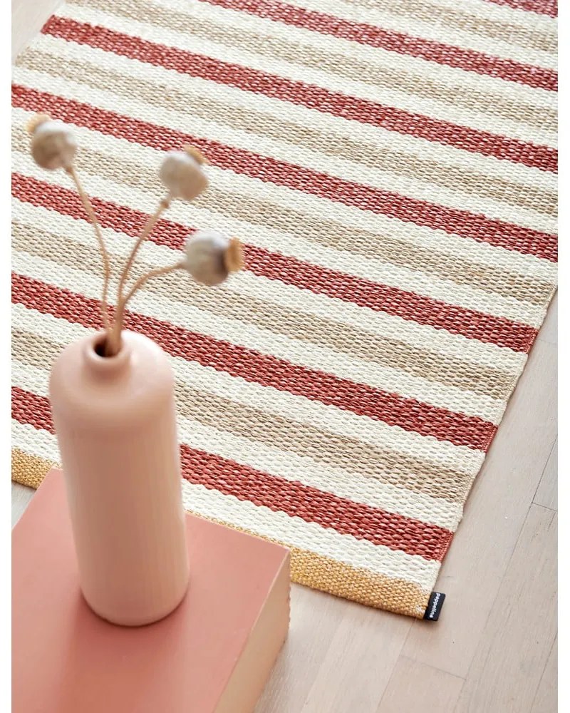 Tappeto da interno/esterno color mattone/color crema 180x260 cm Teo Brick – Pappelina