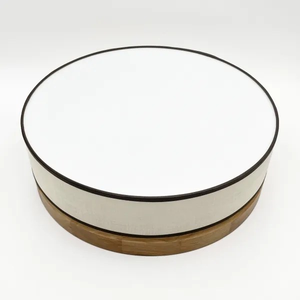 Brilagi - Plafoniera LED BELLADONNA LED/36W/230V Ø 40 cm crema/rovere