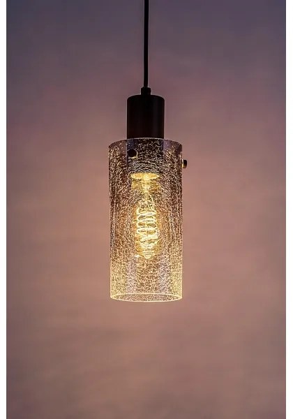 Rabalux 72037 - Lampadario a sospensione con filo FUMEA 1xE27/60W/230V