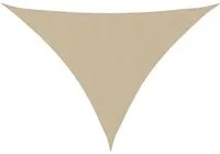 Parasole a Vela Oxford Triangolare 2,5x2,5x3,5 m Beige cod mxl 66443