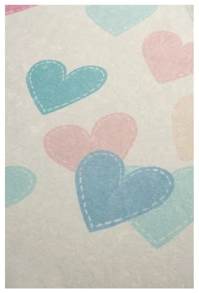 Tappeto per bambini , 100 x 160 cm Hearts - Conceptum Hypnose