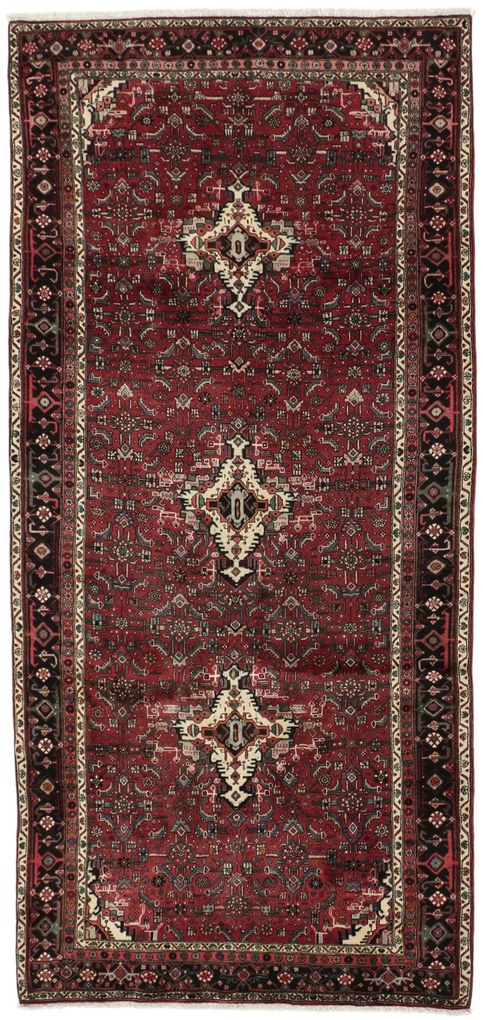 Bidjar Tappeto 150x320 (Iran) Annodato A Mano
