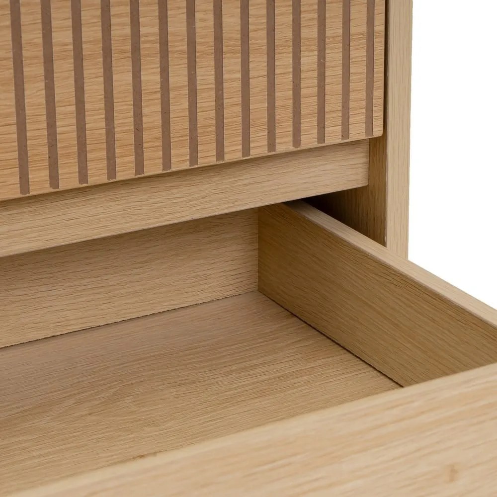 Comodino di colore naturale Iona – Casa Selección