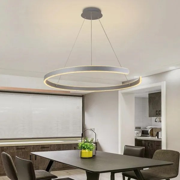 Lampadario a sospensione con filo LED dimmerabile LED/100W/230V 3000-6500K + telecomando