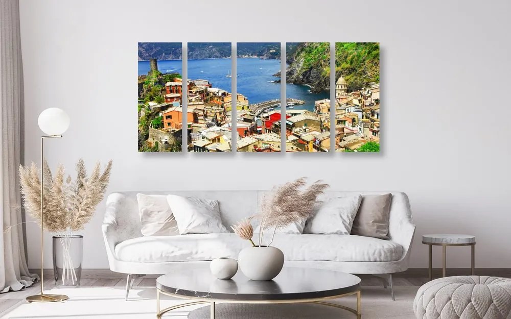 Quadri 5 pezzi – Costa d'Italia