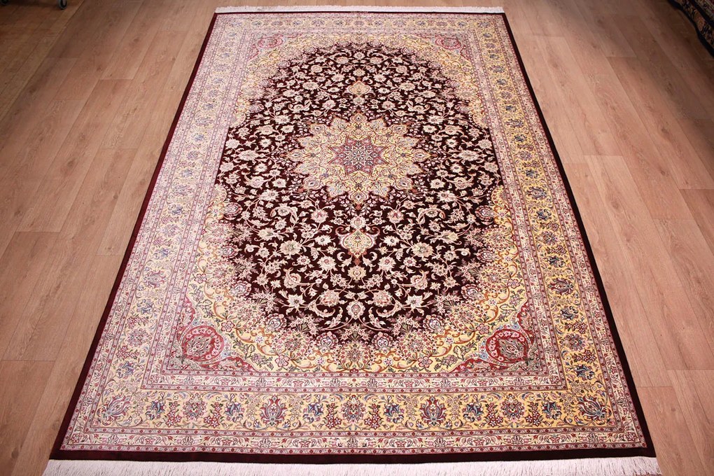 Ghom Tappeto 300 x 200 (Iran) Annodato A Mano