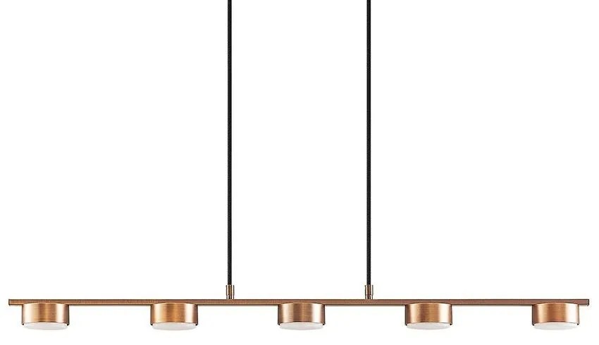 Lindby - Kaylou 5 Lampada a Sospensione Bronze -Lindby