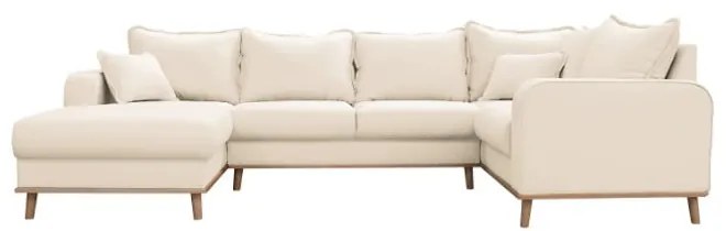 Divano angolare crema (angolo sinistro) Beata - Ropez
