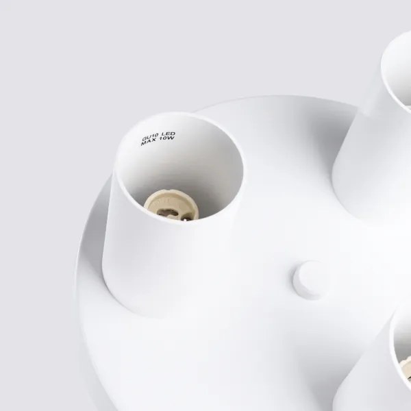 Sollux SL.1464 - Faretto LAGOS 3xGU10/10W/230V bianco