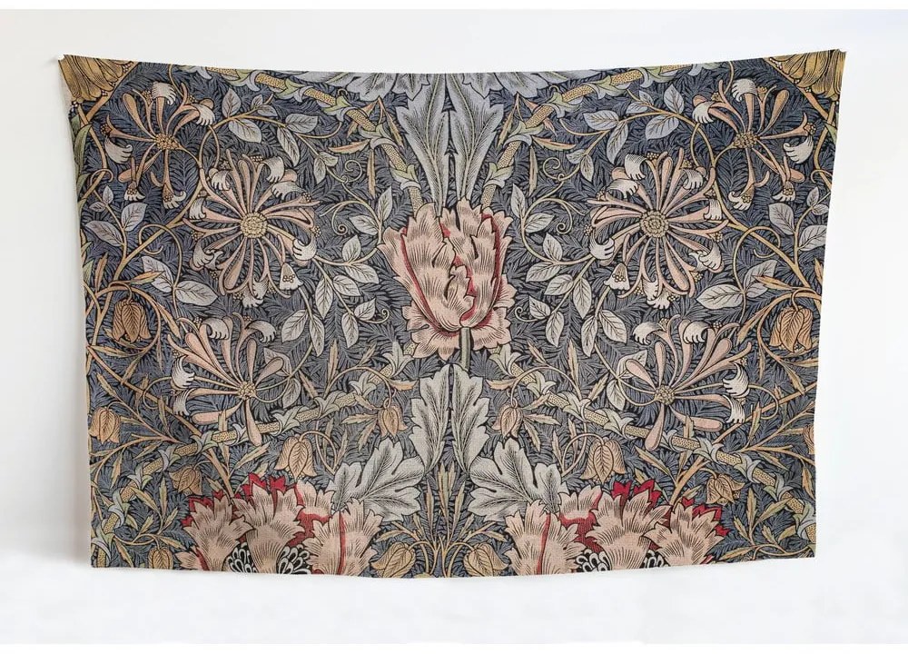 Plaid con misto cotone , 170 x 240 cm Arts and Crafts - Tierra Bella