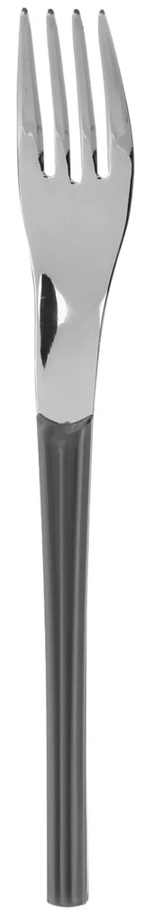 Forchetta grigia Iris Eme in acciaio inox